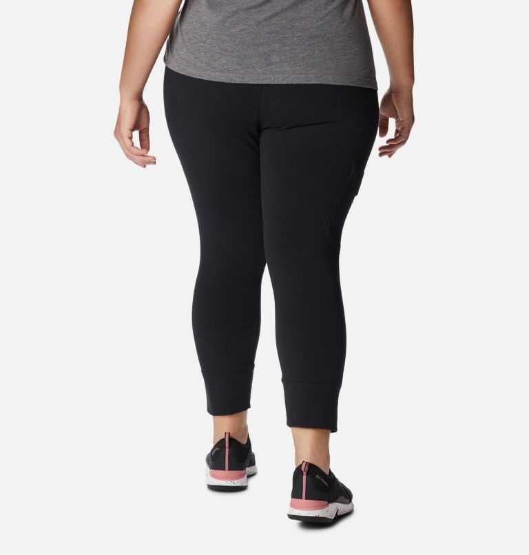 Women's Columbia Trek Capri Leggings Black | Plus Size CA-TAC40